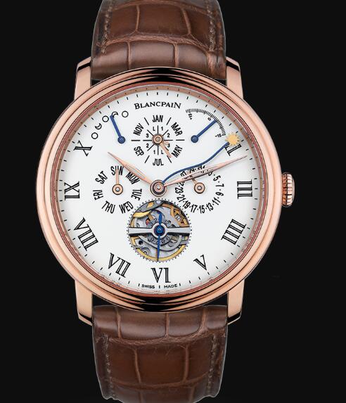 Blancpain Villeret Watch Review Équation du Temps Marchante Replica Watch 6638 3631 55B
